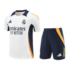 Real Madrid Tute Maglia da Allenamento 2024/25 - Shorts Bianco
