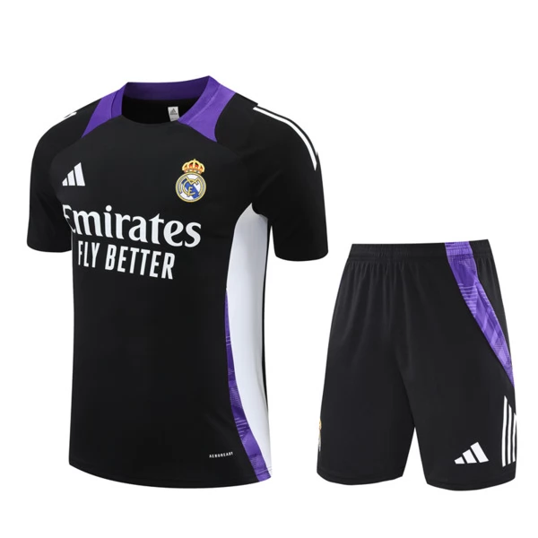 Real Madrid Tute Maglia da Allenamento 2024/25 - Shorts Nero Real Madrid Tute Maglia da Allenamento 2024/25 - Shorts Nero