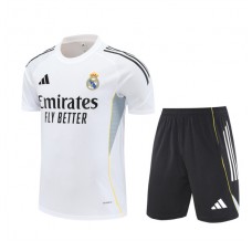 Real Madrid Tute Maglia da Allenamento 2025/26 - Shorts Bianco