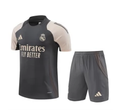 Real Madrid Tute Maglia da Allenamento Bambino 2024/25 - Shorts Grigio