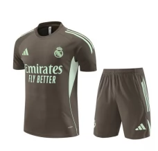 Real Madrid Tute Maglia da Allenamento Bambino 2025/26 - Shorts Cachi