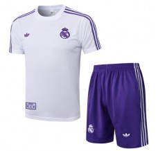 Real Madrid Tute Maglia da Allenamento Bambino 2025/26 - Shorts Viola