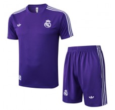 Real Madrid Tute Maglia da Allenamento Bambino 2025/26 - Shorts Viola