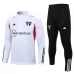 São Paulo FC Tute Felpe da Allenamento 2023/24 - 1-4 Zip Bianco