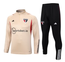 São Paulo FC Tute Felpe da Allenamento 2023/24 - 1-4 Zip Nero