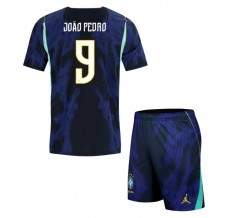 Seconda Divisa Brasile João Pedro 9 Mondiali 2026 Bambino