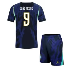 Seconda Divisa Brasile João Pedro 9 Mondiali 2026 Bambino