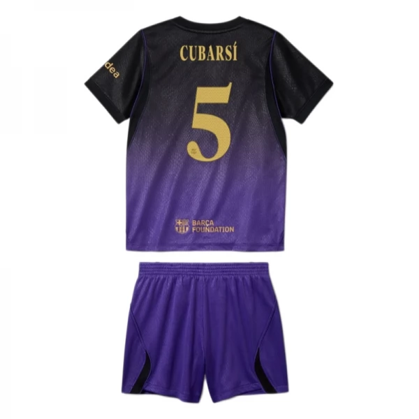 Seconda Divisa FC Barcelona Cubarsí 5 2026/27 Bambino Seconda Divisa FC Barcelona Cubarsí 5 2026/27 Bambino