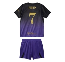 Seconda Divisa FC Barcelona Fermín 7 2026/27 Bambino