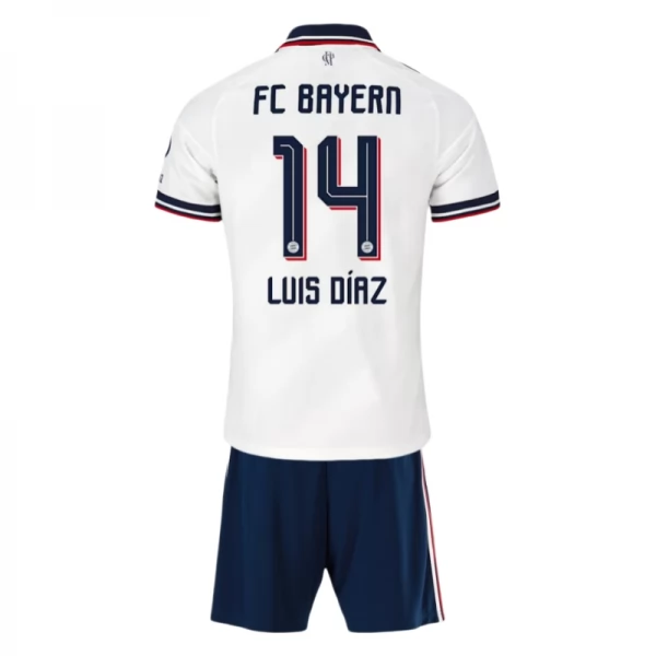 Seconda Divisa FC Bayern München Luis Díaz 14 2026/27 Bambino Seconda Divisa FC Bayern München Luis Díaz 14 2026/27 Bambino