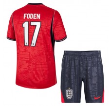 Seconda Divisa Inghilterra Foden 17 Mondiali 2026 Bambino
