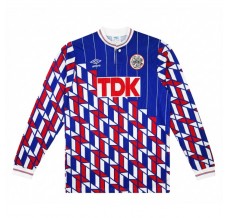 Seconda Maglia Ajax Amsterdam Retro 1989-90 Maniche Lunghe