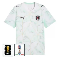 Seconda Maglia Austria Mondiali 2026 con Patch
