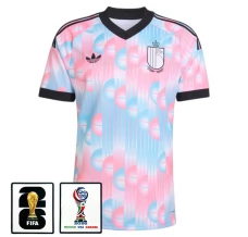 Seconda Maglia Belgio Mondiali 2026 con Patch
