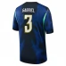 Seconda Maglia Brasile Gabriel 3 Mondiali 2026