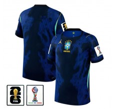 Seconda Maglia Brasile Mondiali 2026 con Patch Seconda Maglia Brasile Mondiali 2026 con Patch