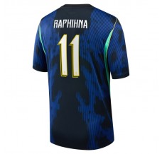 Seconda Maglia Brasile Raphinha 11 Mondiali 2026