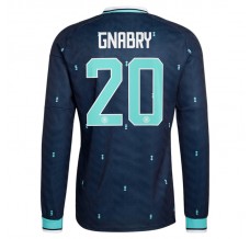 Seconda Maglia Germania Gnabry 20 Mondiali 2026 Maniche Lunghe