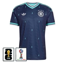 Seconda Maglia Germania Mondiali 2026 con Patch