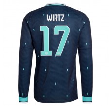 Seconda Maglia Germania Wirtz 17 Mondiali 2026 Maniche Lunghe