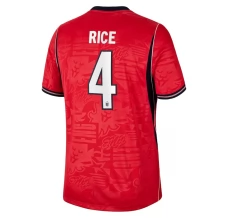 Seconda Maglia Inghilterra Rice 4 Mondiali 2026