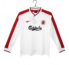 Seconda Maglia Liverpool FC Retro 1998-99 Maniche Lunghe