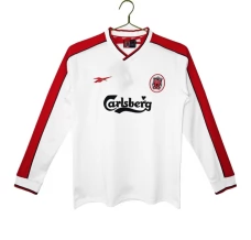 Seconda Maglia Liverpool FC Retro 1998-99 Maniche Lunghe