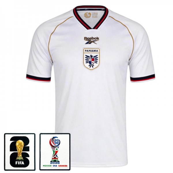 Seconda Maglia Panama Mondiali 2026 con Patch Seconda Maglia Panama Mondiali 2026 con Patch