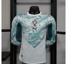 Seconda Maglia Portogallo Mondiali 2026 Maniche Lunghe