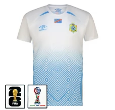 Seconda Maglia RD Congo Mondiali 2026 con Patch