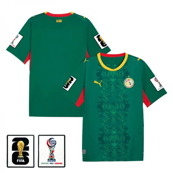 Seconda Maglia Senegal Mondiali 2026 con Patch Seconda Maglia Senegal Mondiali 2026 con Patch