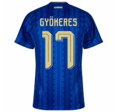 Seconda Maglia Svezia Gyökeres 17 Mondiali 2026 Seconda Maglia Svezia Gyökeres 17 Mondiali 2026
