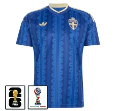 Seconda Maglia Svezia Mondiali 2026 con Patch