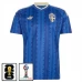 Seconda Maglia Svezia Mondiali 2026 con Patch