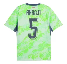 Seconda Maglia Svizzera Akanji 5 Mondiali 2026