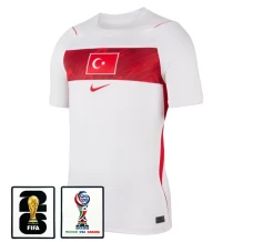 Seconda Maglia Turchia Mondiali 2026 con Patch