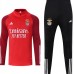 SL Benfica Tute Felpe da Allenamento 2023/24 - 1-4 Zip Rosso