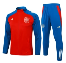Spagna Tute Giacca da Allenamento 2024/25 - Blu Rosso