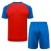 Spagna Tute Maglia da Allenamento Bambino 2024/25 - Shorts Rosso Blu