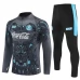 SSC Napoli Tuta Felpa da Allenamento 2025/26 - 1-4 Zip Grigio