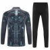 SSC Napoli Tuta Felpa da Allenamento Bambino 2025/26 - 1-4 Zip Grigio