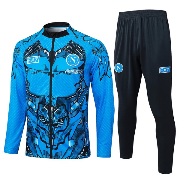 SSC Napoli Tuta Giacca da Allenamento 2025/26 - Blu SSC Napoli Tuta Giacca da Allenamento 2025/26 - Blu