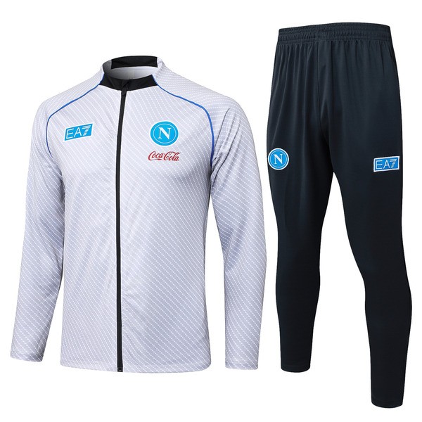 SSC Napoli Tuta Giacca da Allenamento 2025/26 - Grigio SSC Napoli Tuta Giacca da Allenamento 2025/26 - Grigio