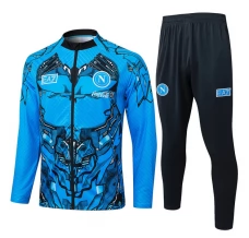 SSC Napoli Tuta Giacca da Allenamento Bambino 2025/26 - Blu SSC Napoli Tuta Giacca da Allenamento Bambino 2025/26 - Blu