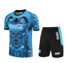 SSC Napoli Tuta Maglia da Allenamento Bambino 2025/26 - Shorts Blu