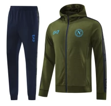 SSC Napoli Tute Giacca da Allenamento 2024/25 - Cappuccio Verde