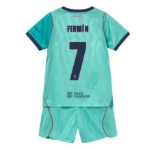 Terza Divisa FC Barcelona Fermín 7 2026/27 Bambino