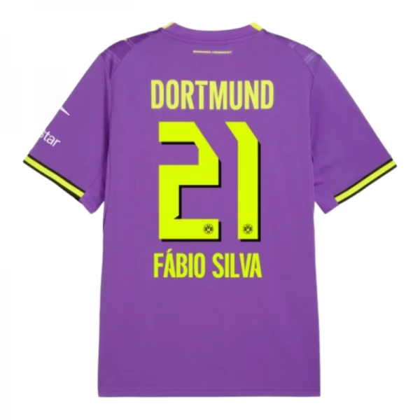 Terza Maglia BV Borussia 09 Dortmund Fábio Silva 21 2026/27 Terza Maglia BV Borussia 09 Dortmund Fábio Silva 21 2026/27