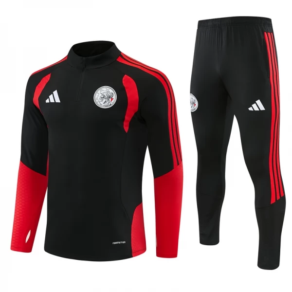 Tuta Ajax Amsterdam 2026/27 - 1-4 Zip Nero Tuta Ajax Amsterdam 2026/27 - 1-4 Zip Nero