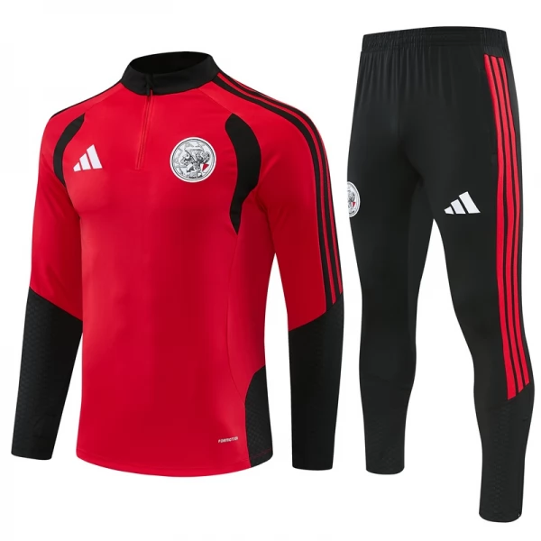 Tuta Ajax Amsterdam Bambino 2026/27 - 1-4 Zip Rosso Tuta Ajax Amsterdam Bambino 2026/27 - 1-4 Zip Rosso
